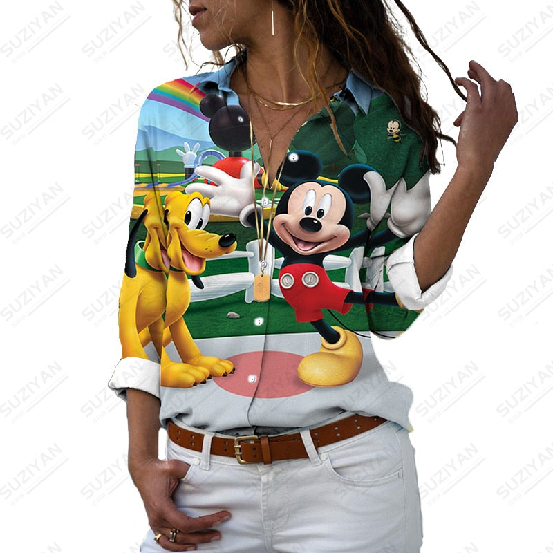 Blusa Mickey e Minnie