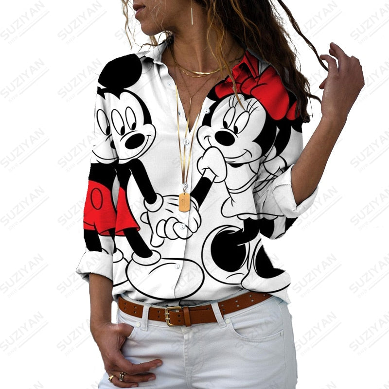 Blusa Mickey e Minnie