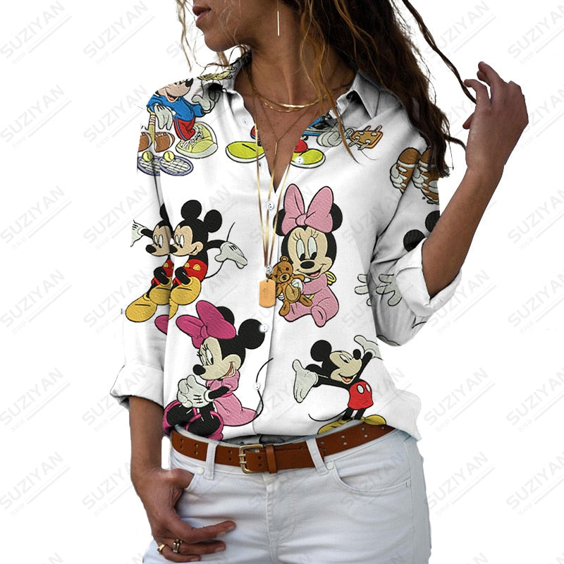 Blusa Mickey e Minnie